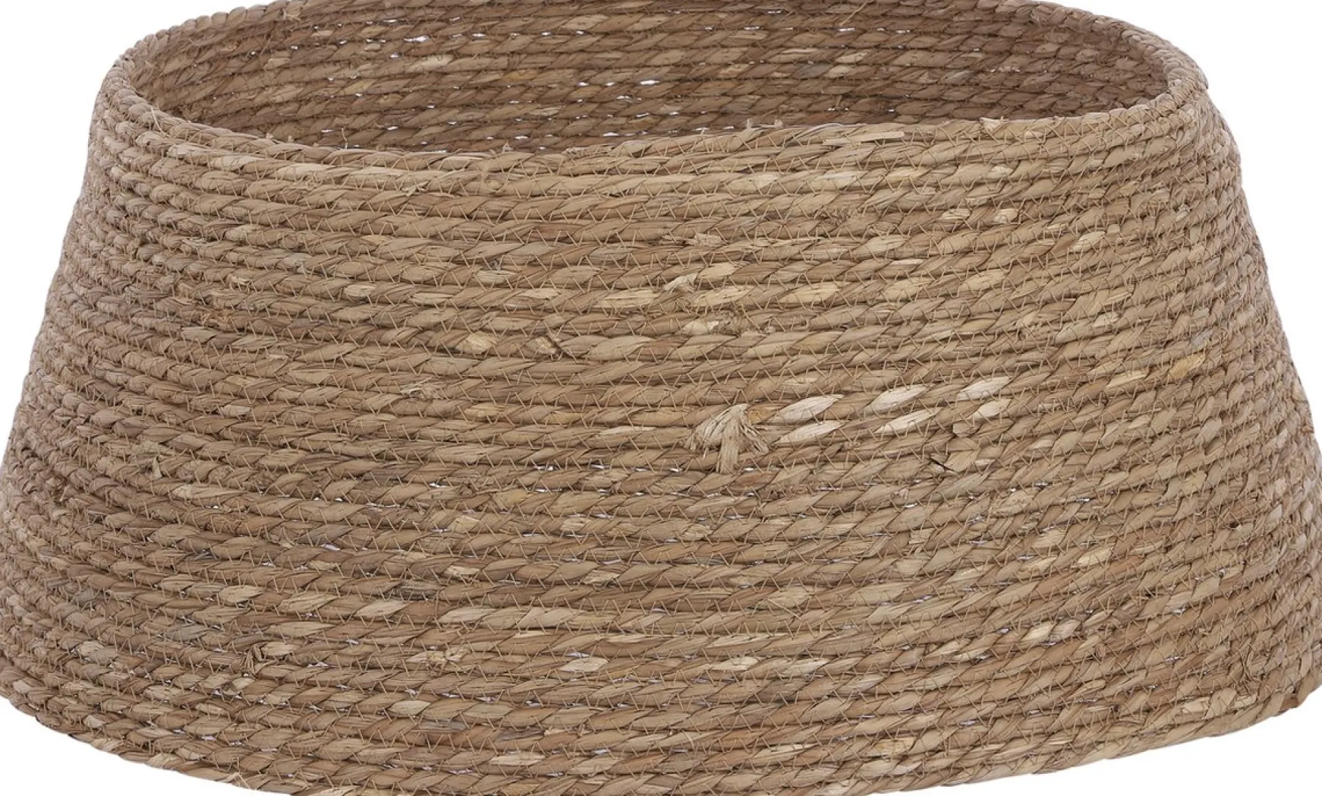 House of Seasons Kerstboomstandaarden^ Kerstboomrok - H26 X O58 Cm - Zeegras - Naturel Bruin