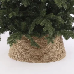 House of Seasons Kerstboomstandaarden^ Kerstboomrok - H26 X O58 Cm - Zeegras - Naturel Bruin