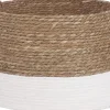 House of Seasons Kerstboomstandaarden^ Kerstboomrok - H26 X O50 Cm - Zeegras Off White