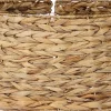 House of Seasons Kerstboomstandaarden^ Kerstboomrok Opvouwbaar - H26 X O58 Cm - Zeegras - Naturel Bruin