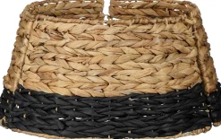 House of Seasons Kerstboomstandaarden^ Kerstboomrok Opvouwbaar - H26 X O51 Cm - Zeegras - Zwart