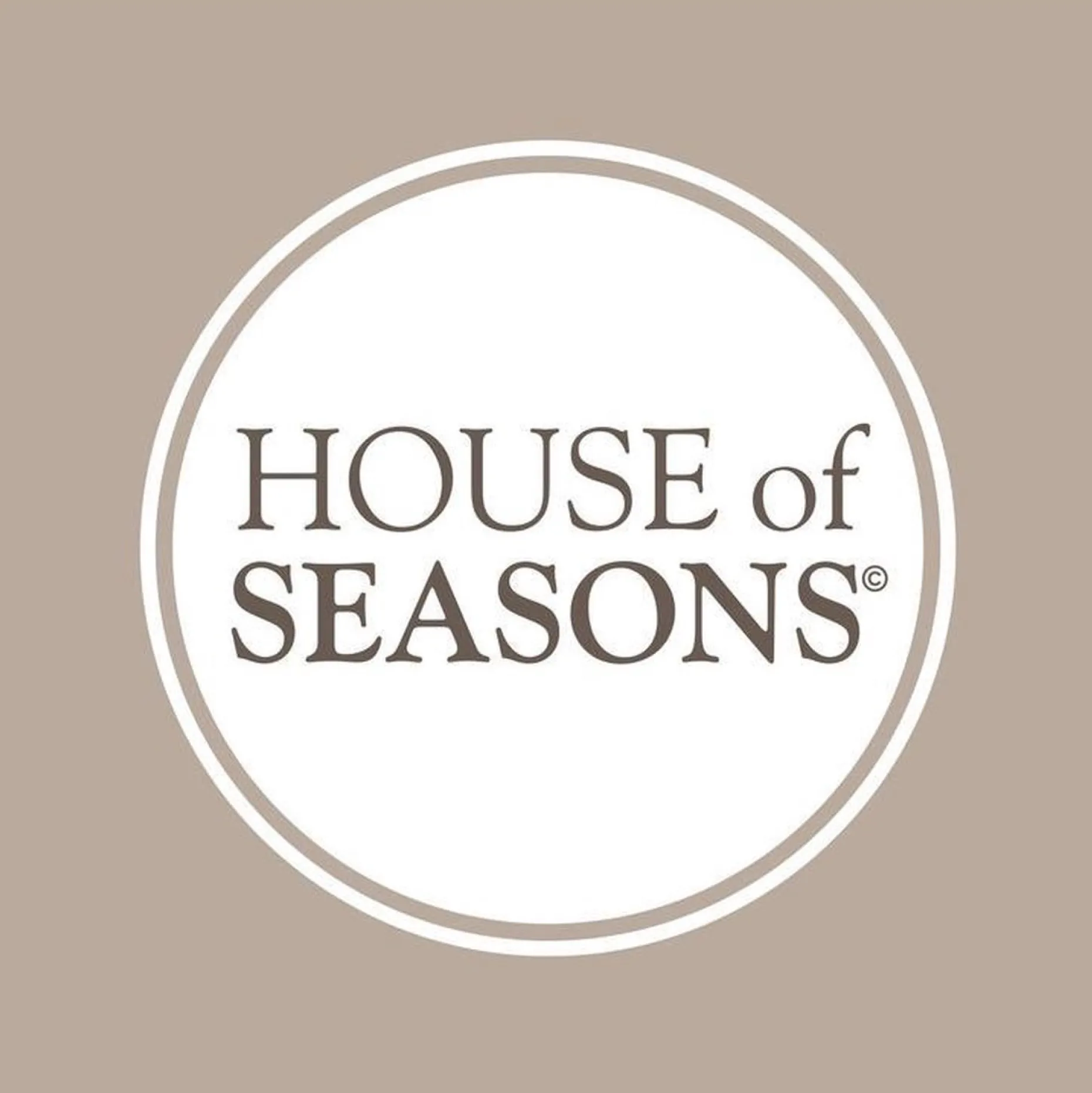 House of Seasons Kerstboomstandaarden^ Kerstboomrok - H26 X O58 Cm - Zeegras Off White