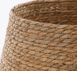 House of Seasons Kerstboomstandaarden^ Kerstboomrok - H26 X O50 Cm - Zeegras Goud