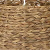 House of Seasons Kerstboomstandaarden^ Kerstboomrok Opvouwbaar - H26 X O51 Cm - Zeegras - Naturel Bruin
