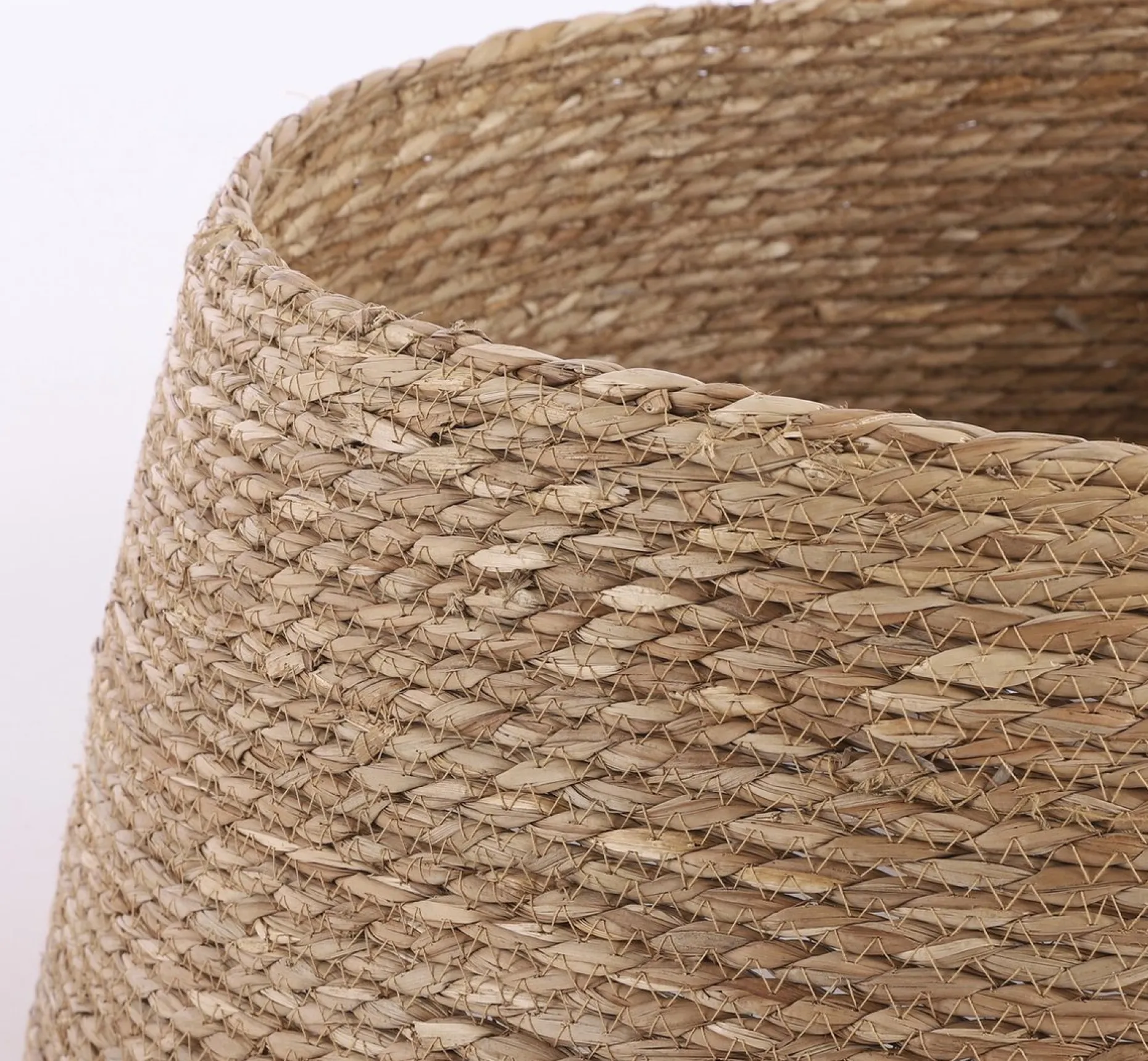 House of Seasons Kerstboomstandaarden^ Kerstboomrok - H26 X O50 Cm - Zeegras - Naturel Bruin