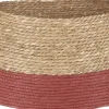 House of Seasons Kerstboomstandaarden^ Kerstboomrok - H26 X O58 Cm - Zeegras Donkerrood