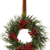 House of Seasons Kerstkrans - O50 Cm - Rood Best Sale