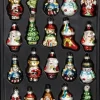 House of Seasons Kerst Ornamenten - Set 20 Stuks - Glas - Groen Flash Sale