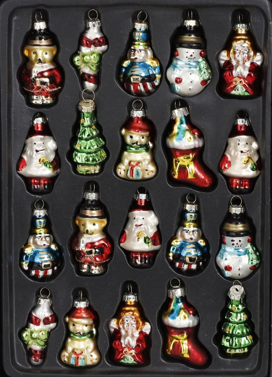 House of Seasons Kerst Ornamenten - Set 20 Stuks - Glas - Groen Flash Sale