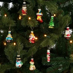 House of Seasons Kerst Ornamenten - Set 20 Stuks - Glas - Groen Flash Sale