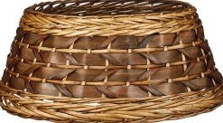 House of Seasons Kerstboomstandaarden^ Lorens Kerstboommand - H21 X O50 Cm - Wilgentakken