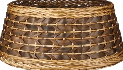 House of Seasons Kerstboomstandaarden^ Lorens Kerstboommand - H28 X O65 Cm - Wilgentakken