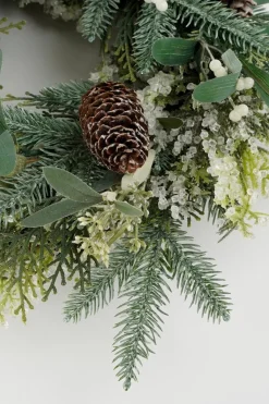 House of Seasons Vamor Kerstkrans - O50 Cm - Groen Clearance