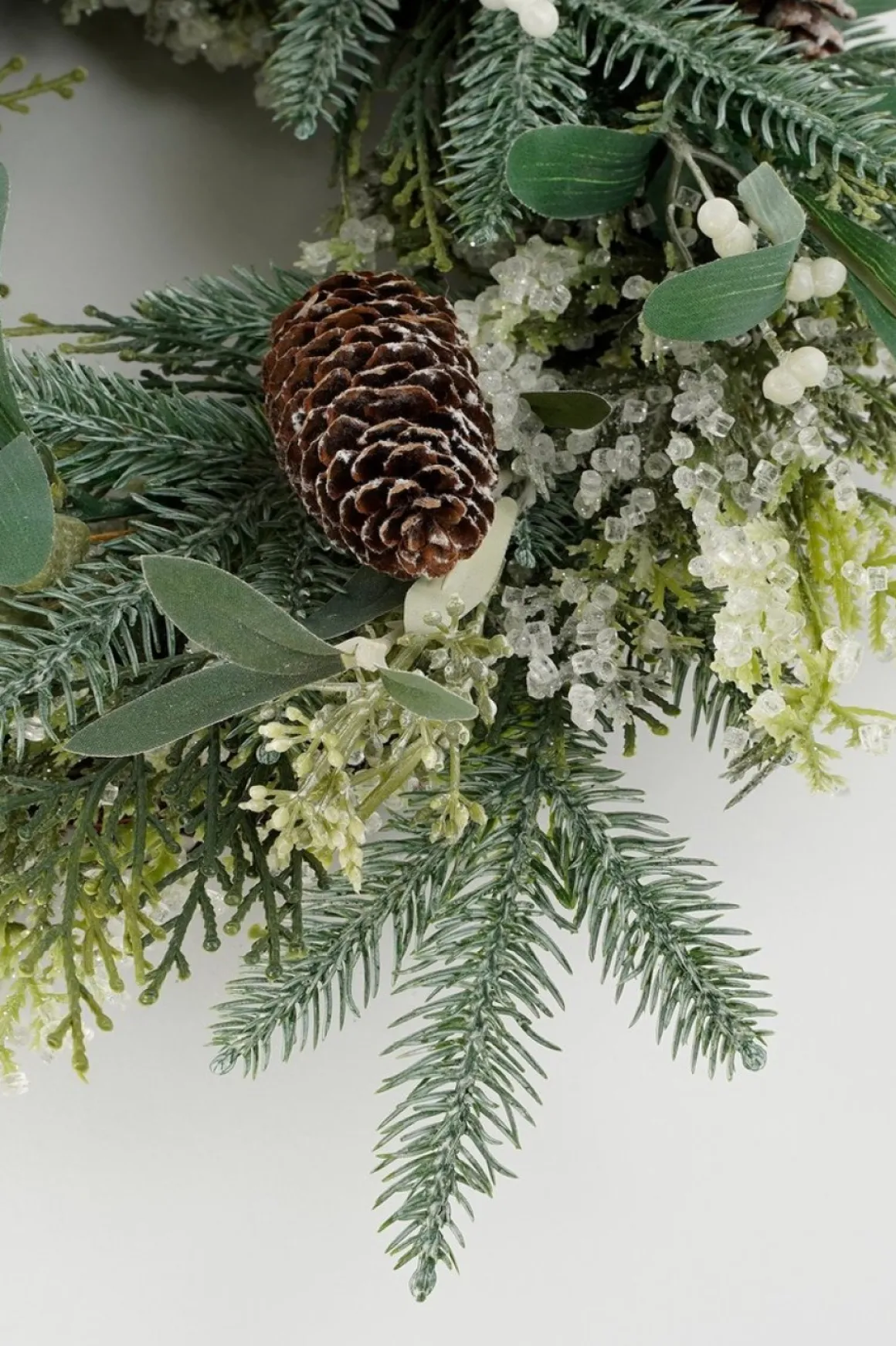 House of Seasons Vamor Kerstkrans - O50 Cm - Groen Clearance