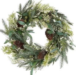 House of Seasons Vamor Kerstkrans - O40 Cm - Groen Flash Sale