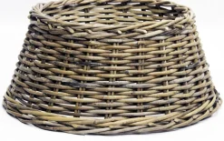 Eurotuin Kerstboomstandaarden^Huls Rotan - Kerstboom Accessoires - Diameter 50Cm - Hoogte 20Cm