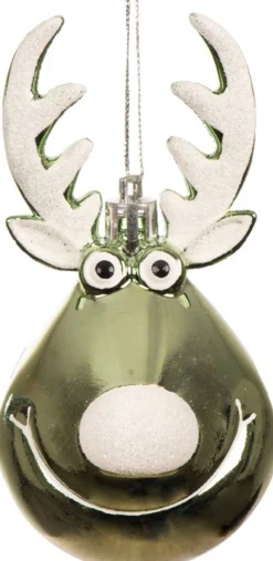 Everlands Kunstkerstbomen^Imperial Kant En Klare Kerstboom Inclusief Versiering - 60Cm Hoog - 10 Ornamenten - Groen Zilver