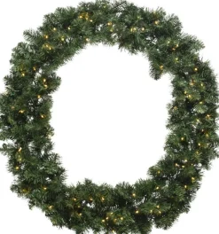 Decoris Imperial Kerstkrans Met Verlichting 50Cm Clearance
