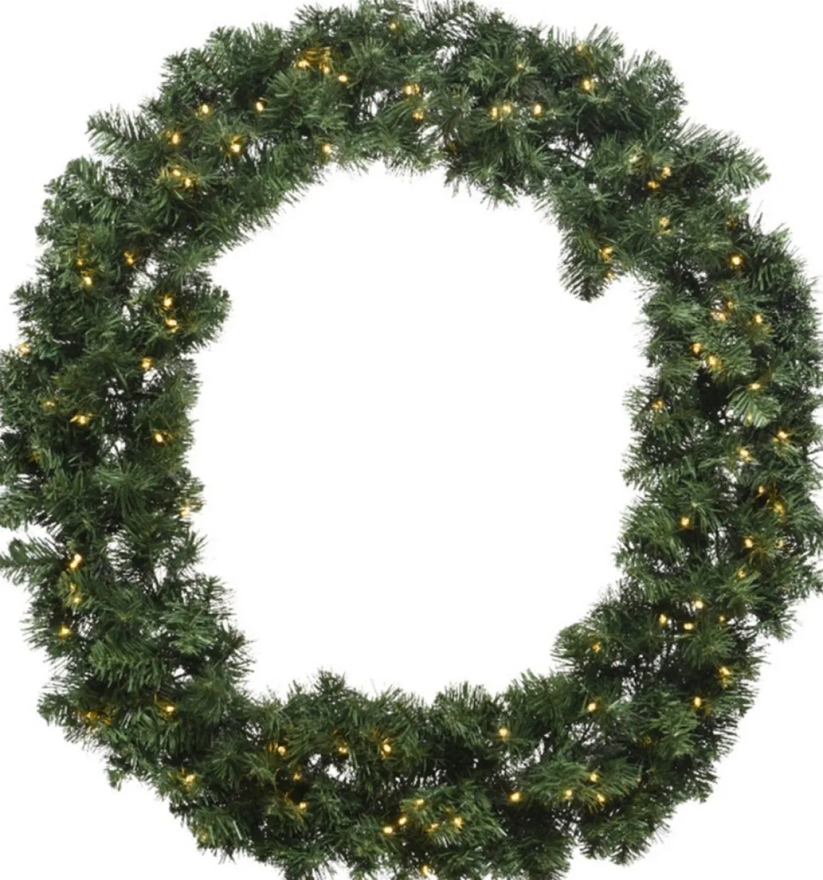 Decoris Imperial Kerstkrans Met Verlichting 50Cm Clearance
