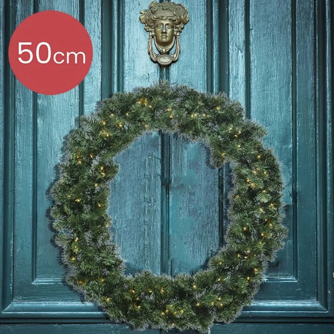 Decoris Imperial Kerstkrans Met Verlichting 50Cm Clearance
