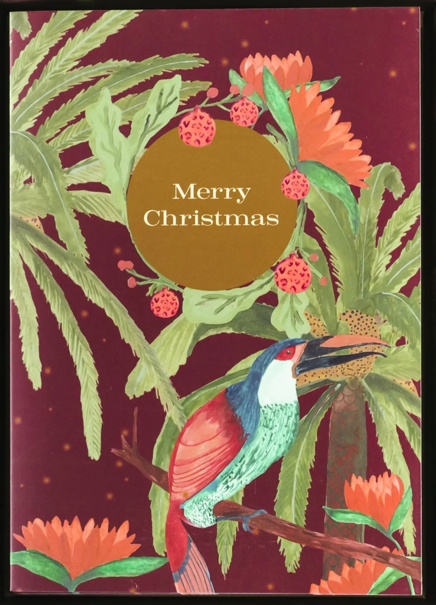 A-Journal Kerstkaarten^&Ink Kerstkaarten Set Christmas - 10 Stuks - Luxe Dubbele Kerstkaarten Met Enveloppen