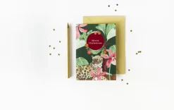 A-Journal Kerstkaarten^&Ink Kerstkaarten Set Christmas - 10 Stuks - Luxe Dubbele Kerstkaarten Met Enveloppen