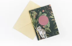 A-Journal Kerstkaarten^&Ink Kerstkaarten Set - 10 Stuks - Luxe Dubbele Kerstkaarten Met Enveloppen
