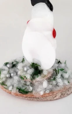 Jewels Delight Sneeuwmannetje Frosty Kerstmis Decoratie Glas Fusing Versieringen Online