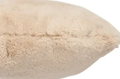 J-Line Cutie Sierkussen – Kussen Woonaccessoires – Polyester – 45X45 Cm – Beige Clearance