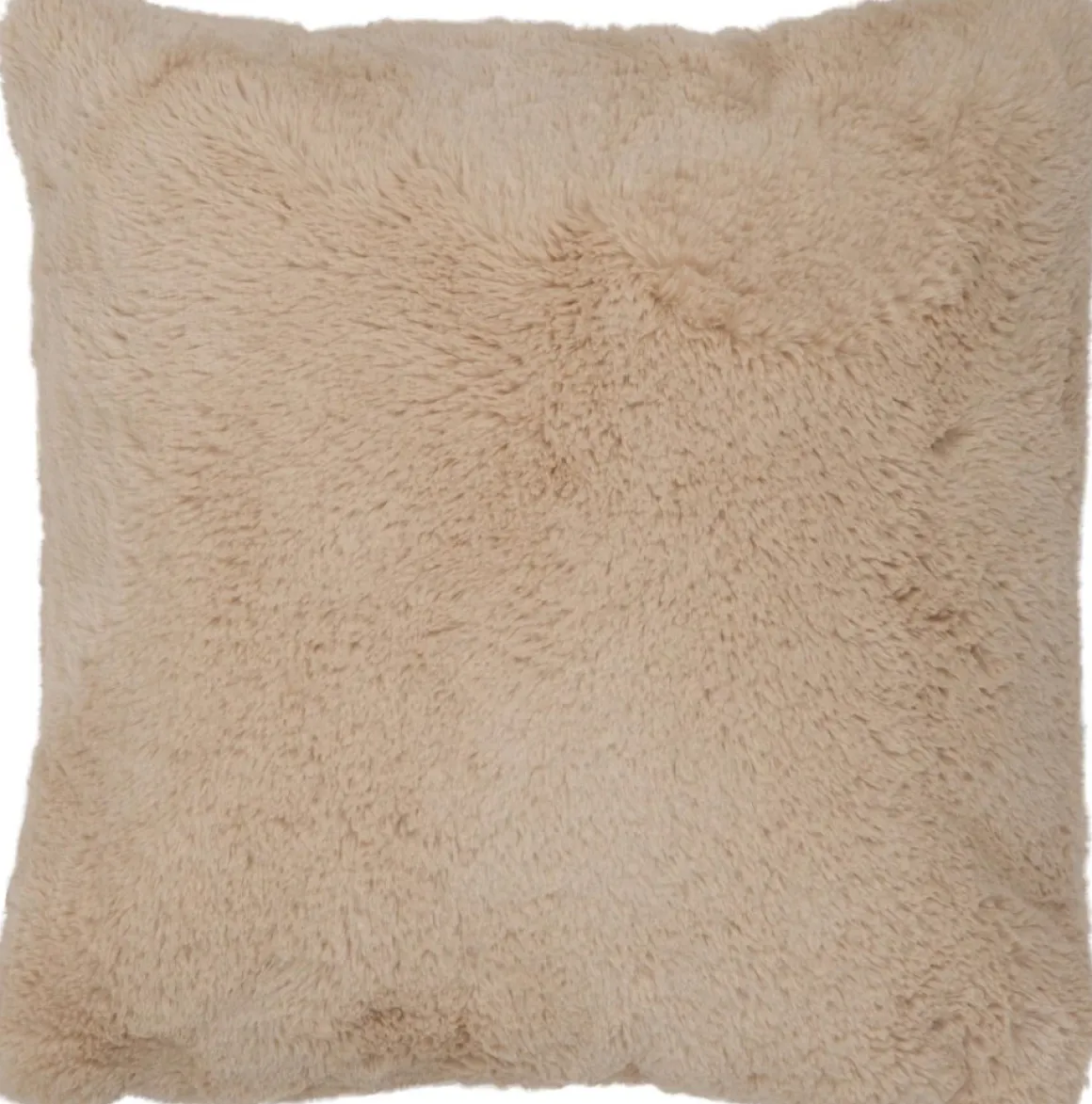 J-Line Cutie Sierkussen – Kussen Woonaccessoires – Polyester – 45X45 Cm – Beige Clearance