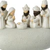 J-Line Kerststal 3 Koningen Op Steen Poly Grijs Large Clearance