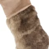 J-Line Kous Kerst Bont Bruin Cheap