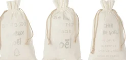 J-Line Zak Kerst Frans Velvet Medium Assortiment Van 3 Sale