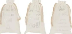 J-Line Zak Kerst Frans Velvet Small Assortiment Van 3 Fashion