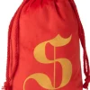 J-Line Zak Kerst S Velvet Rood Small - 4 Stuks Cheap