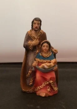 Merkloos Kersstal Jozef, Maria En Kindeke Jezus New