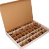 Bellatio Decorations Kerstspullen Opbergers^Kerstballen Opbergbox - Vakjesdoos Voor 54 Kerstballen Van 6 Cm