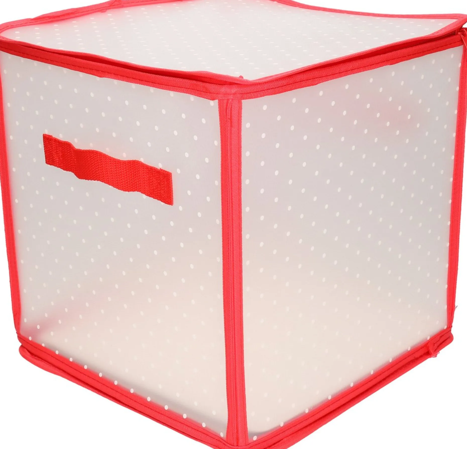 Merkloos Kerstspullen Opbergers^Kerstballen Opruimen/Opbergen Opbergboxen 31 X 31 X 31 Cm - Kerstversiering Opbergdozen Voor 27 Kerstballen