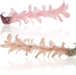 com-four Kerstboomdecoratie Vogel - Pauw Met Pailletten Voor Kerstboomdecoratie - Kunststof Vogels Met Clip Voor Kerst Best
