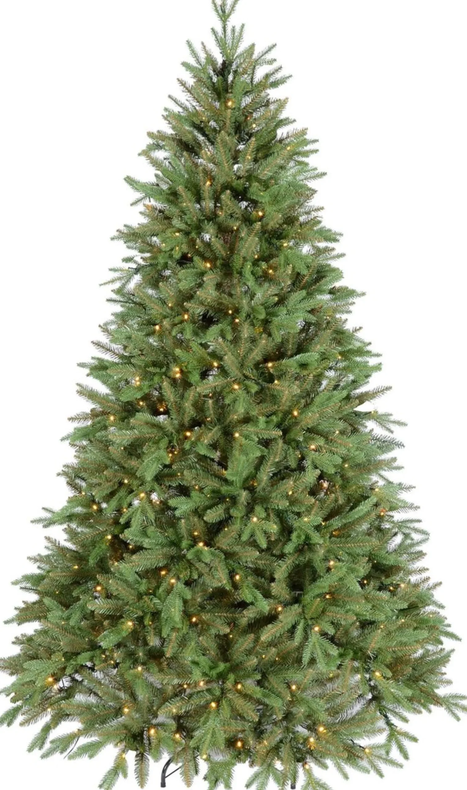Excellent Trees Kunstkerstbomen^Kerstboom ® Led Ulvik Met Verlichting - Luxe Uitvoering - 250 Lampjes 150 Cm