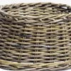 van der Leeden Kerstboomstandaarden^Kerstboomhuls Rotan Antique Grey D75H20Cm