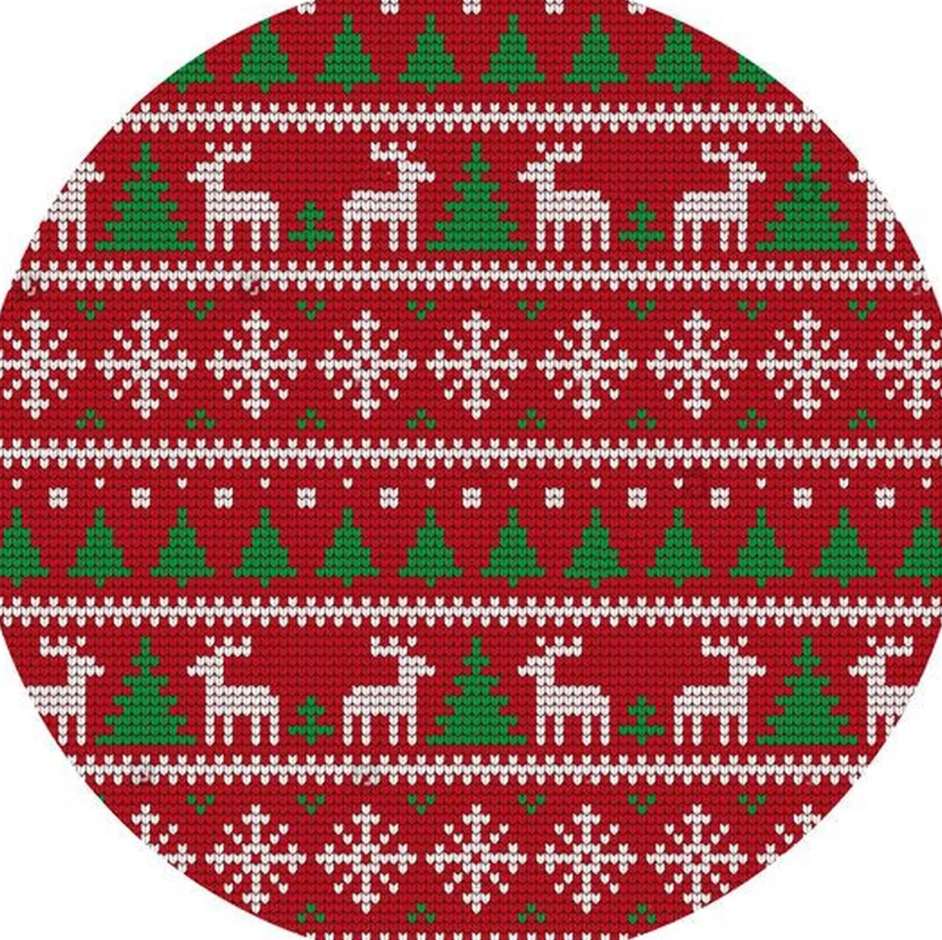 vloerkledenopvinyl.nl Kerstboomstandaarden^Kerstboom Kleed | Rendier Rood