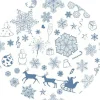 vloerkledenopvinyl.nl Kerstboomstandaarden^Kerstboom Kleed Rok | Kerst Blauw