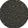 vloerkledenopvinyl.nl Kerstboomstandaarden^Kerstboom Kleed Rok | Sneeuwvlokjes Zwart Geel