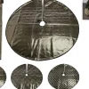 Koopman Kerstboomstandaarden^Kerstboom Kleed/Rok - Zwart - Diameter 95Cm - 3 Designs