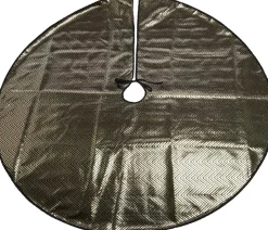 Koopman Kerstboomstandaarden^Kerstboom Kleed/Rok - Zwart - Diameter 95Cm - 3 Designs