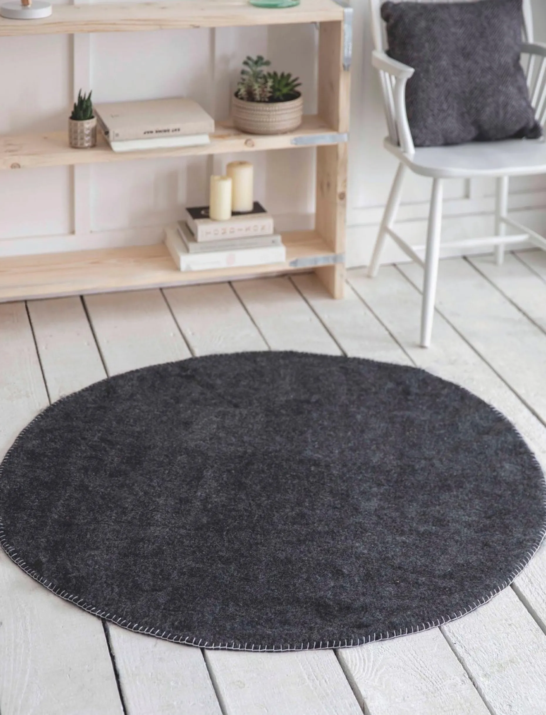 GardenTrading Kerstboomstandaarden^Kerstboomkleed - Vilt Tapijtje Rond 120 Cm Diameter - Kerstboommat
