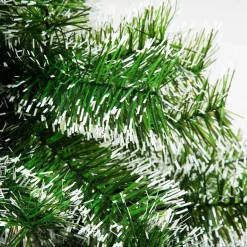 ChristmasGoodz Kunstkerstbomen^Kerstboom - Kunstkerstboom - Kunstkerstboom 150 Cm - Met Sneeuw - H 150 X B 75 Cm