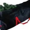 Happy Shopper Kerstspullen Opbergers^Kerstboom Opbergtas - Opbergoes - Opbergzak - Kerst Opbergen - Kunstkerstboom Tas - Zwart/Rood - 47 X 36 Cm - Kerstcadeau