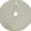 Decoris Kerstboomstandaarden^Kerstboomrok/Kerstboom Kleed Wit 90 Cm - Kerstboom Rok/Rokken